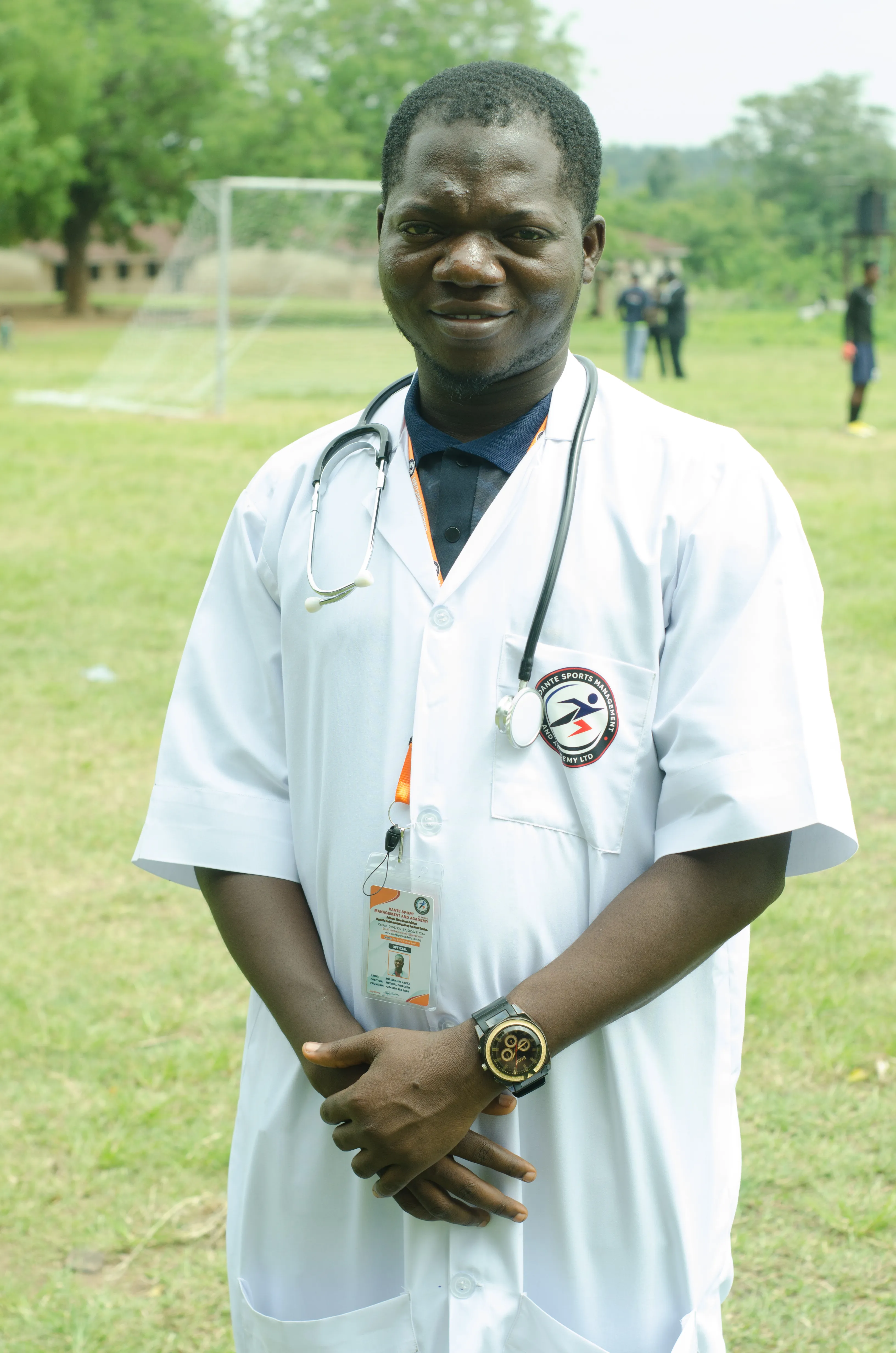 Portrait of Azeez Ibrahim